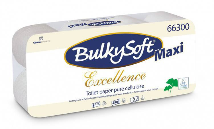 Toilettenpapier BulkySoft, 100% Zellstoff, 3-lagig, weiss