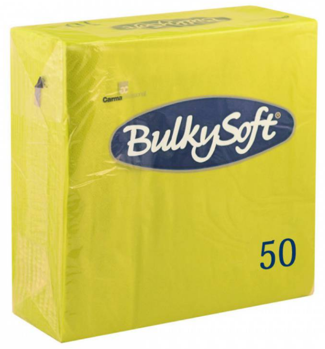 BulkySoft Table Top Servietten 100% Zellstoff, 2-lagig, kiwi