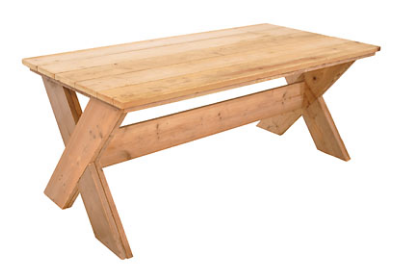 Holz Tisch - Karin 2er Set
