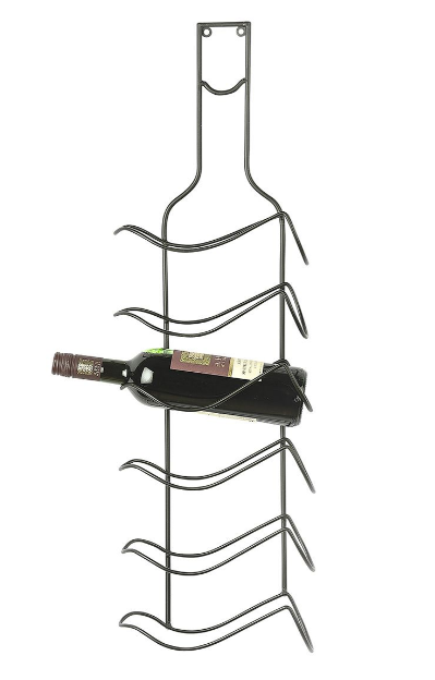 Metall Wand Weinflaschenhalter Toscana 2er Set