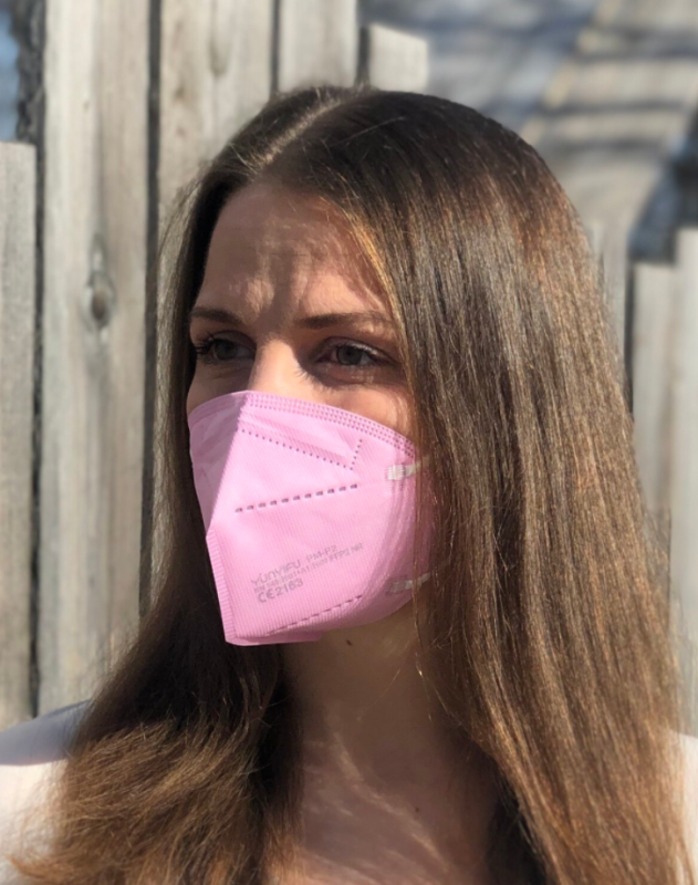 FFP2 rosa Pandemiemasken 200er Set