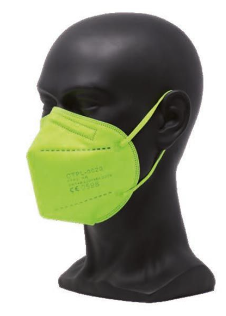 FFP2 hellgrün Pandemiemasken 200er Set