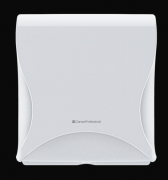 Dispenser Essentia Compact für Falthandtücher Multifold (Z, V, C, W, M)