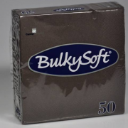 BulkySoft Table Top Servietten 100% Zellstoff, 2-lagig, braun